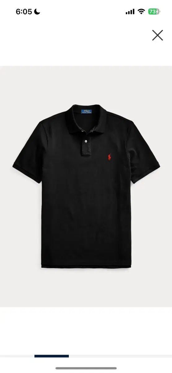 ポロ ラルフローレン 半袖 カラーTシャツ ブラック L