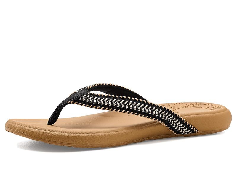 ロキシー レディース シューズ サンダル Roxy Mellow Lx Woven BlackWhite ホワイト