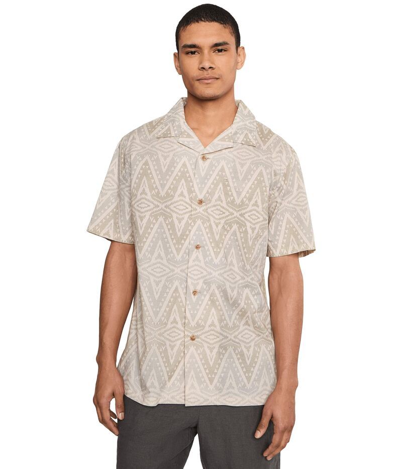 ペンドルトン メンズ トップス シャツ Pendleton Aloha Shirt Helena Ecru Multi エクリュ