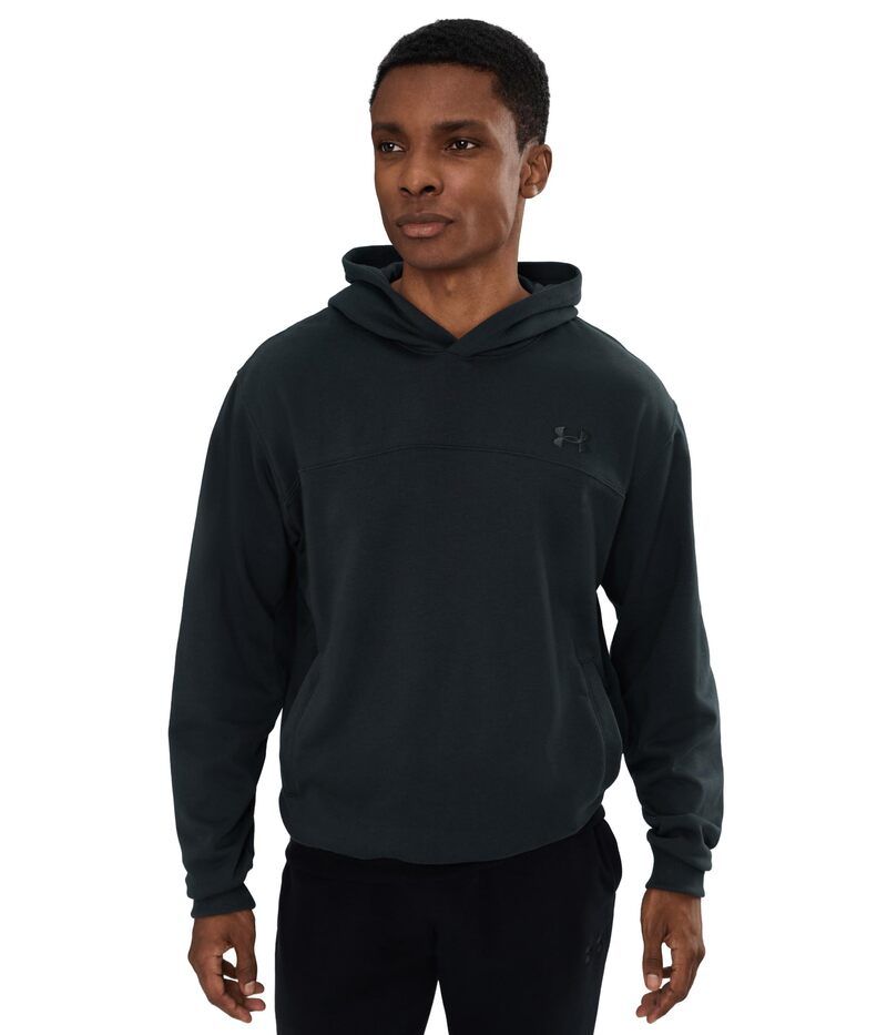 アンダーアーマー メンズ アウター パーカー・スウェット Under Armourivalightweight Hoodie BlackBlack ブラック