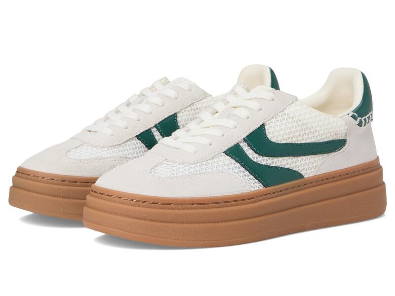 スティーブ マデン レディース シューズ スニーカー Steve Madden Dodge WhiteGreen ホワイト