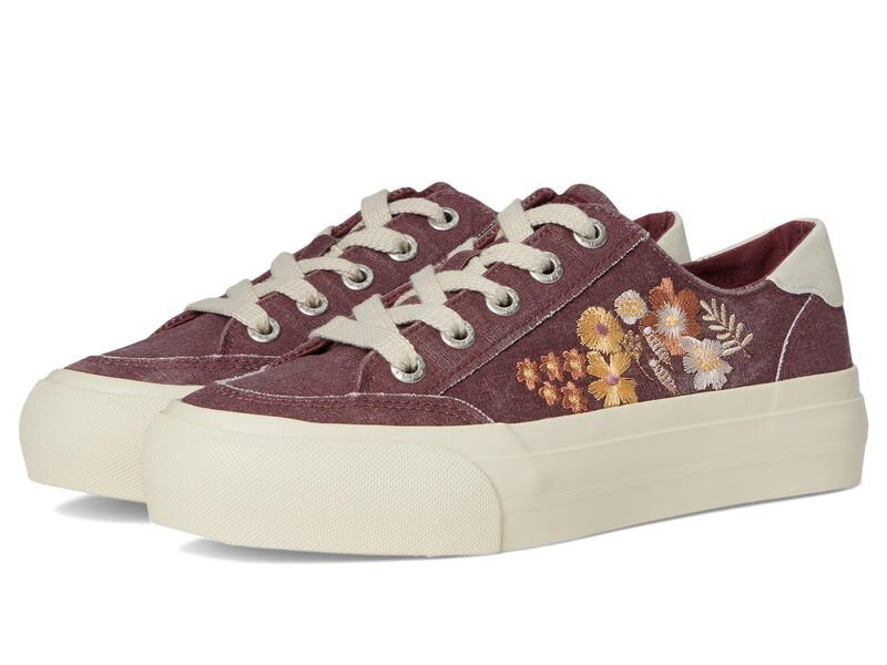 ブローフィッシュマリブ レディース シューズ スニーカー Blowfish Malibu SadieSun 3 Deep Red Canvas レッド