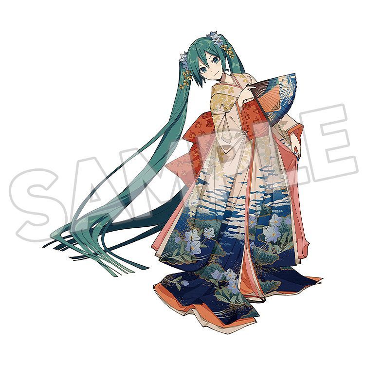 【予約】【新品】初音ミク×葛飾北斎 ぬいぐるみ 山【正規品】