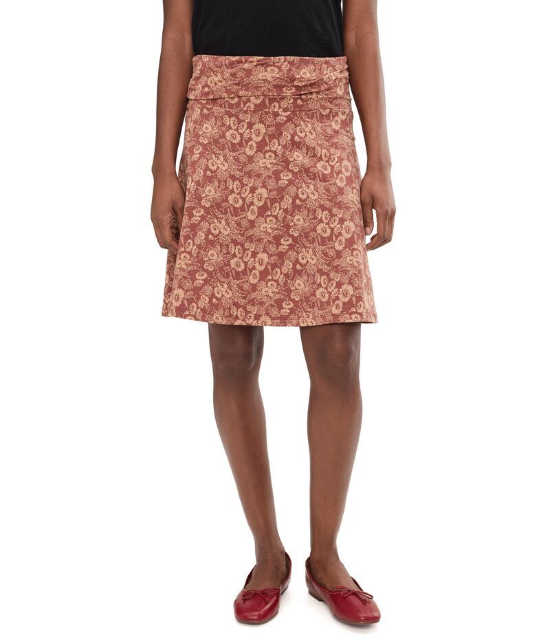 ドード アンドコー レディース ボトムスカート Toadco Chaka Skirt Copper Print