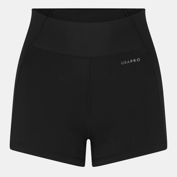 ユーエスエープロ レディース ボトムス ハーフパンツ・ショーツ ショートパンツ USA Pro 3 Inch Shorts Ladies Black ブラック