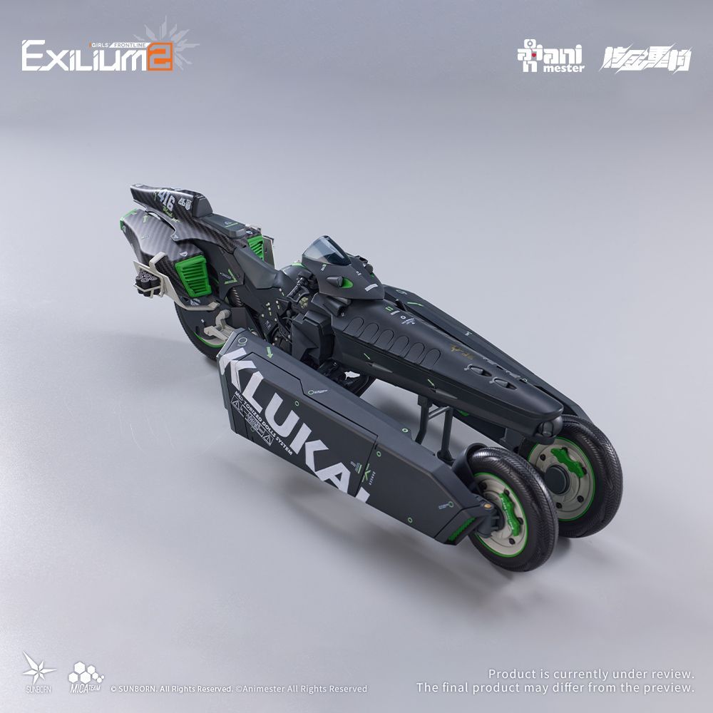 【予約】【新品】AniMester×核金重構（Nuclear Gold Reconstruction） ドールズフロントライン2：エクシリウム 1/12 クルカイ-スピードスター モーターバイク【正規品】