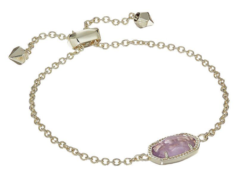ケンドラスコット レディース アクセサリー ブレスレット・バングル・アンクレット Kendra Scott Elaina Birthstone Bracelet FebruaryGoldA ゴールド