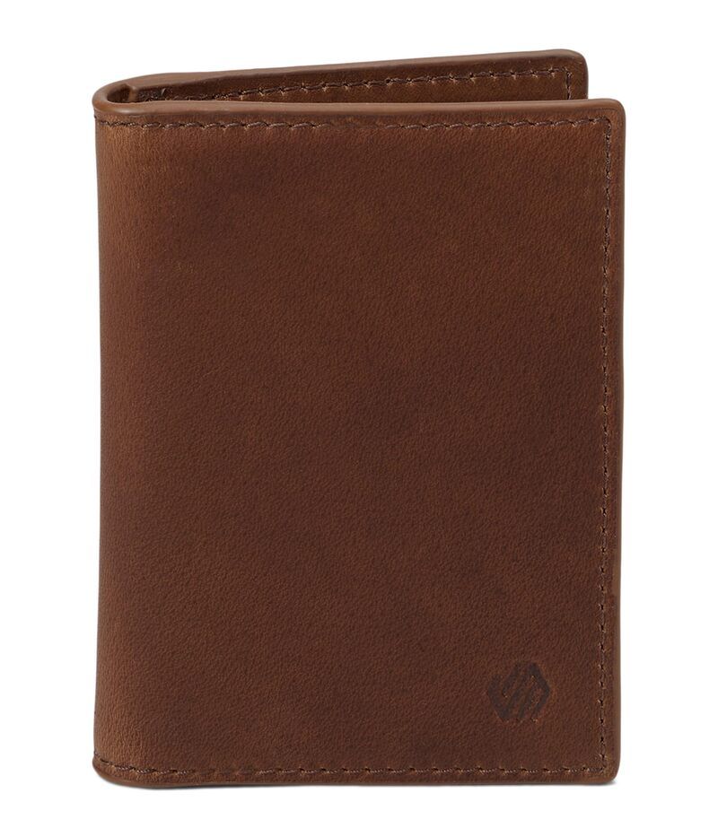ジョンストンアンドマーフィー メンズ アクセサリー 財布 Johnston Murphy Rhodes Bifold Card Case Tan Full Grain タン