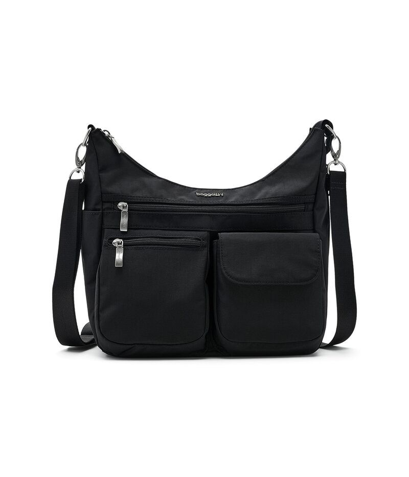 バッガリーニ レディース バッグ Baggallini Modern Everywhere Bagg EMF Blocking Pocket Black ブラック