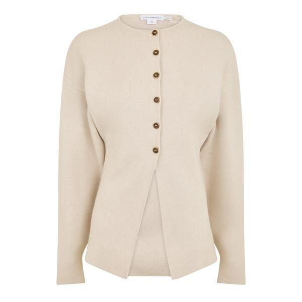 グッドアメリカン レディース アウター カーディガン Good American Womensleeve Cardigan Lightaupe トープ