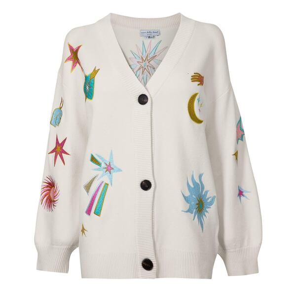 ネバーフリードレスド レディース アウター カーディガン Never Fully Dressed Womens Cardigan Cream クリーム