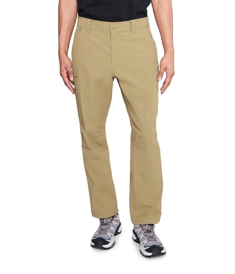 マーモット メンズ ボトムス カジュアルパンツ Marmotrailway Pantshort Desert Khaki カーキ