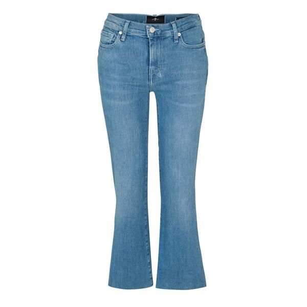 セブンフォーオールマンカインド レディース ボトムス デニムパンツ スリムフィット ジーンズ 7 For All Mankind Womenslim Fit Jeans Iceflow Raw Cut