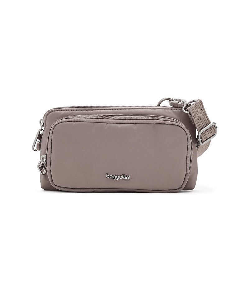 バッガリーニ レディース バッグ ミニ Baggallini Classic AntiTheft Mini Wallet Crossbody Moonrock
