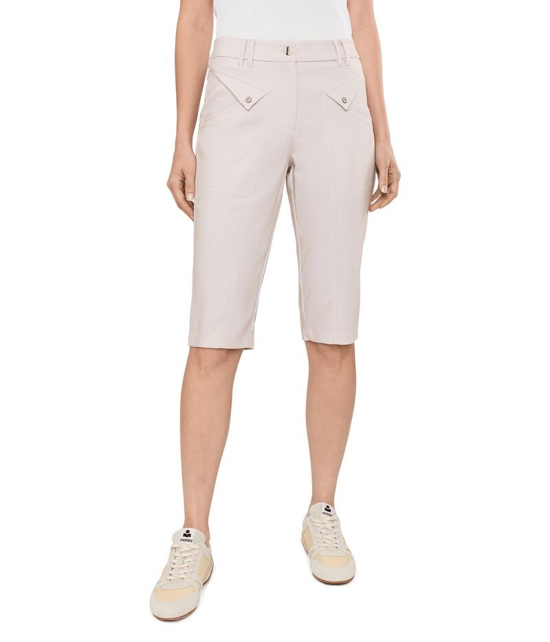 ジャイミーサドック レディース ボトムス カジュアルパンツ キャップ Jamie Sadock Elegante 245 Inseam Knee Capri Beige ベージュ