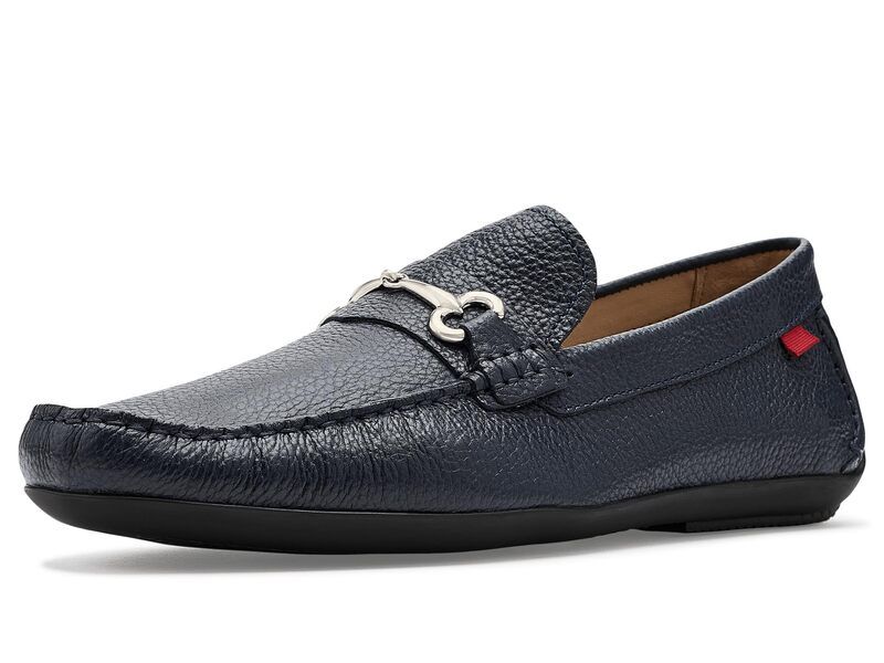 マークジョセフニューヨーク メンズ シューズ スリッポン・ローファー Marc Joseph New York Wall Street Fast Blue Grain ブルー