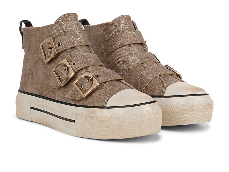 ブローフィッシュマリブ レディース シューズ スニーカー Blowfish Malibu Knockout B Sneakers Tan Shimmer Fau タン