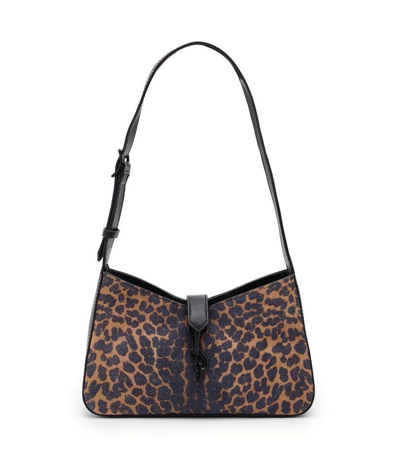 レベッカミンコフ レディース バッグ Rebecca Minkoff Megan SM Shoulder Leopard アニマル
