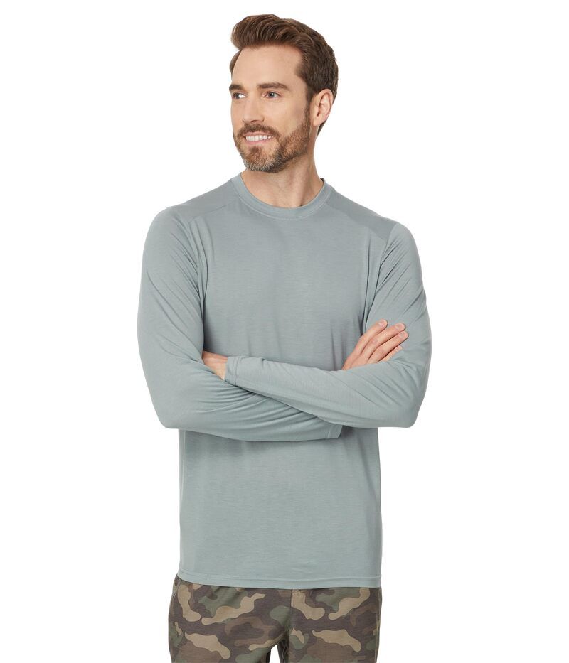 フリー フライ メンズ トップス シャツ Free Fly Bamboo Lightweight Long Sleeve Slate スレート