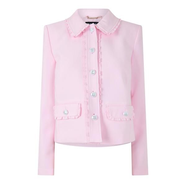 カール ラガーフェルド レディース アウター ジャケット・ブルゾン ブレザー Karlagerfeld Womensuiting Blazer Pink ピンク