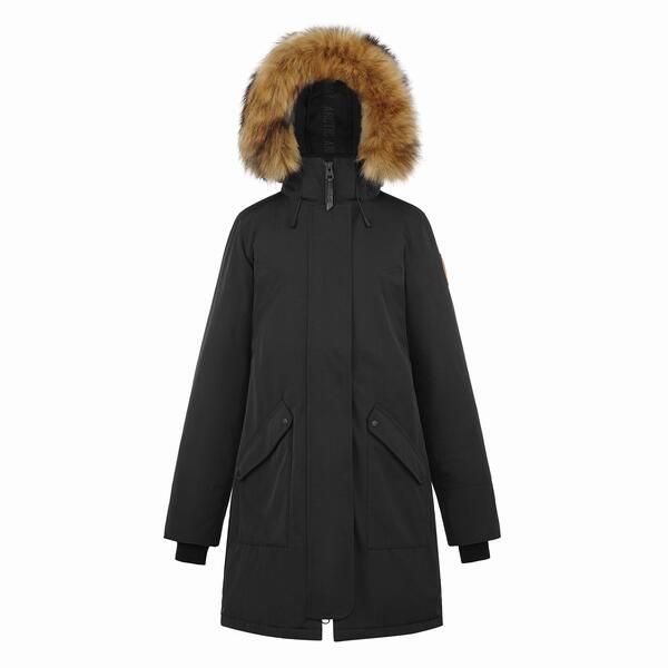 アークティックアーミー レディース アウター ジャケット・ブルゾン パーカー Arctic Army Womens Muskox Faux Fur Trim Hooded Thigh Length P 49,680円