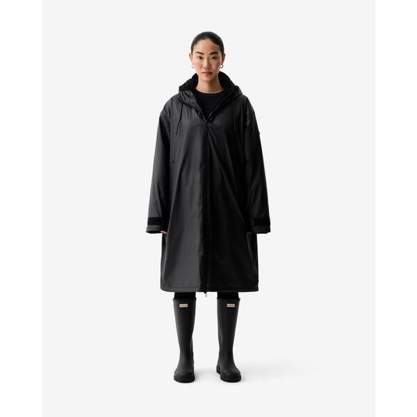ハンター レディース アウター ジャケット・ブルゾン Hunter Womens Cocoon Rbe Rain Anorak Black ブラック