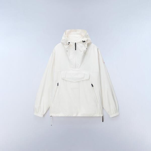 ナパピリ レディース アウター ジャケット・ブルゾン Napapijri Napa Rainforest SS Womens WHITE WHISPER ホワイト