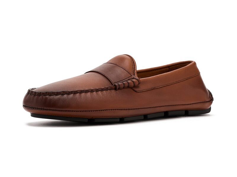 アレン エドモンズ メンズ シューズ スリッポン・ローファー Allen Edmonds Apex LoaferMoc Shoes Chili