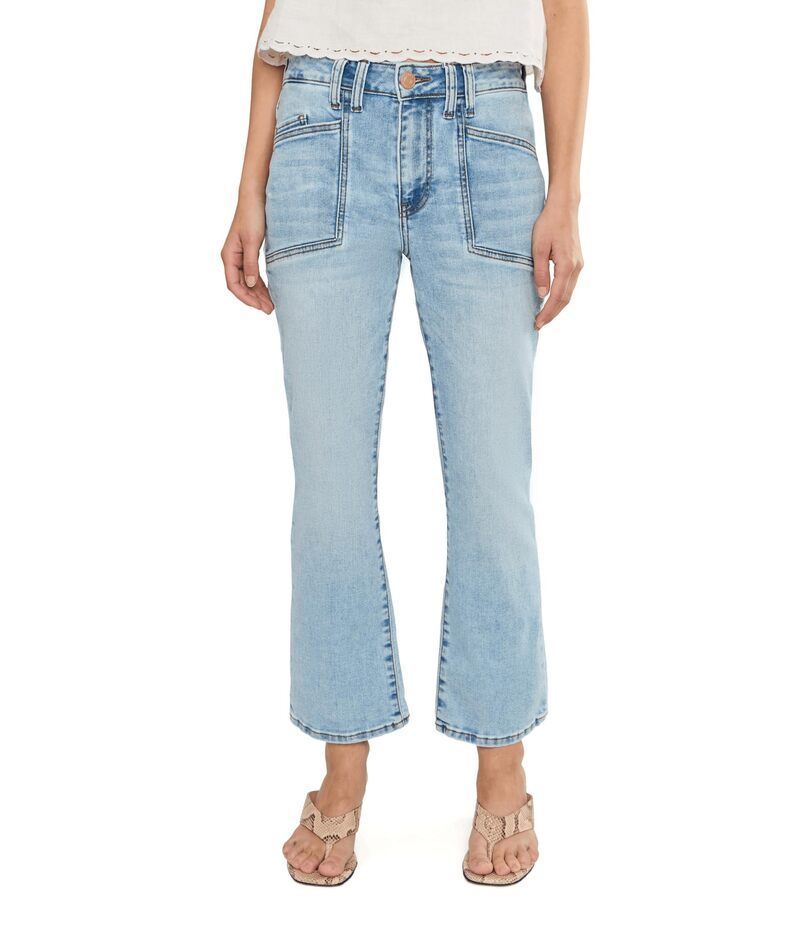 カットフロムザクロス レディース ボトムス デニムパンツ プチ アンクル Kut From The Kloth Petite Kelsey HighRise Ankle Flare Cure
