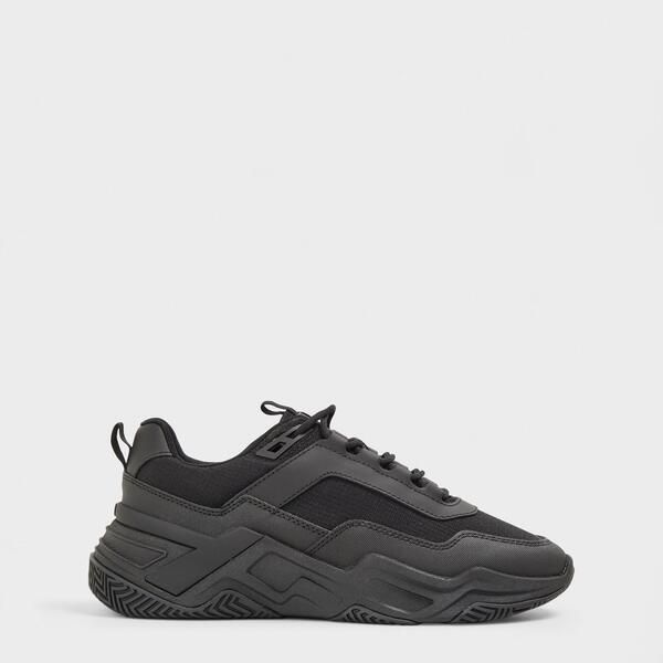 マレット メンズ シューズ スニーカー Mallet Mens Odyssey Chunky Trainers Blackout