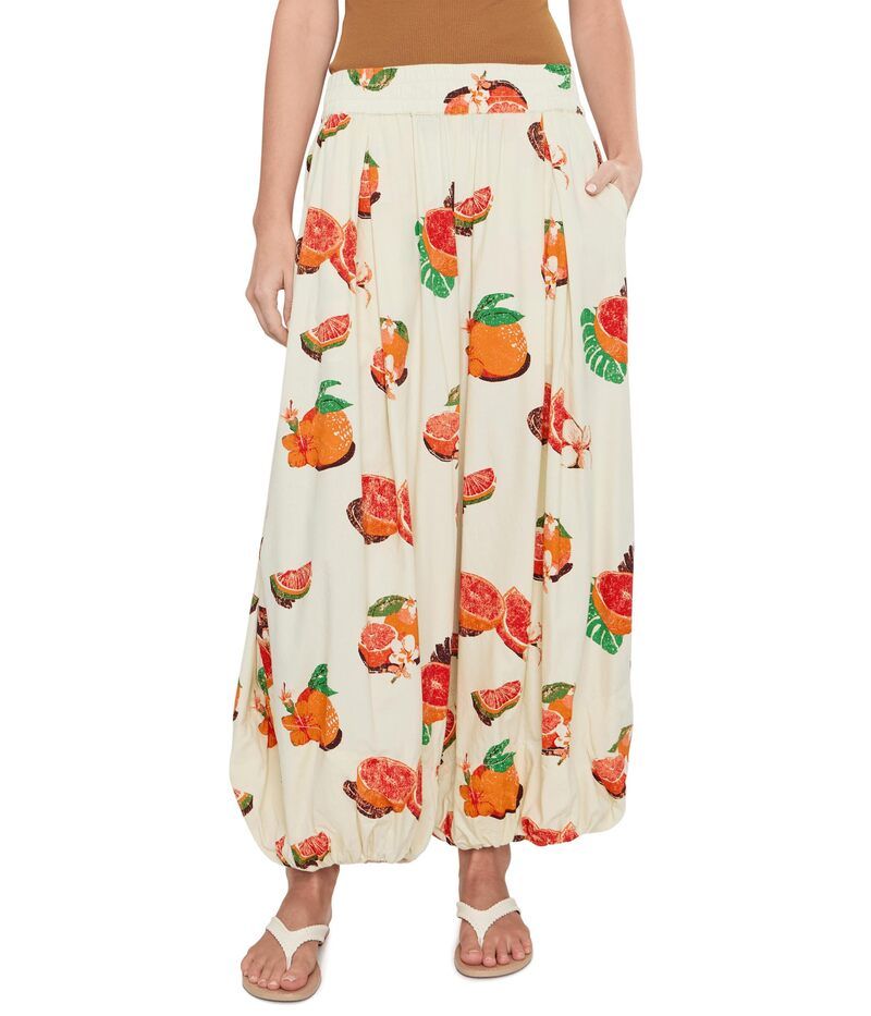 フリーピープル レディース ボトムス カジュアルパンツ プリント Free People Moonflower Printed Balloon Pants Funky Fruits
