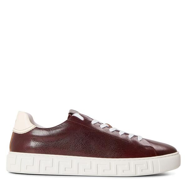 ヴェルサーチ メンズ シューズ スニーカー Versace Greca Trnr Sn63 ChestnutWhite ホワイト