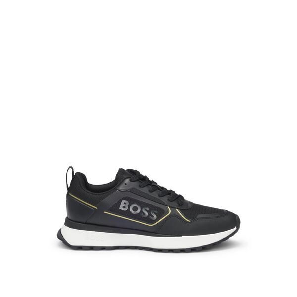 ボス メンズ シューズ スニーカー Boss Mens Jonah Runners LowTop Trainers Black ブラック