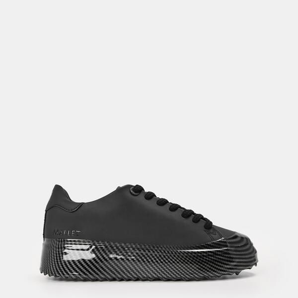 マレット メンズ シューズ スニーカー Mallet Mens GRFTR Lite LowTop Trainers BlackCarbon ブラック