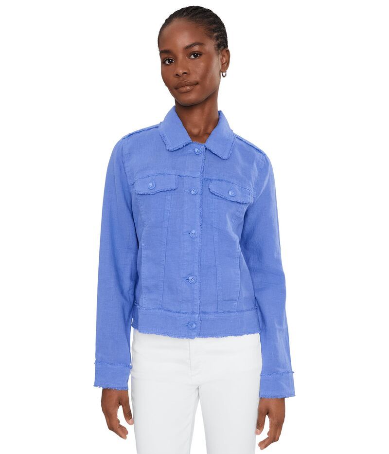 トッミーバハマ レディース アウター コート ジャケット Tommy Bahama Two Palms Raw Edge Jacket Blue Cove ブルー