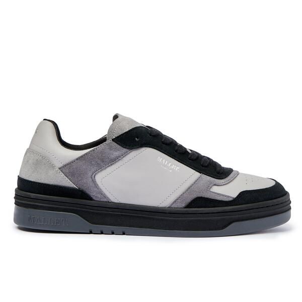 マレット メンズ シューズ スニーカー Mallet Mens Barnsley LowTop Trainers BlackGrey ブラック