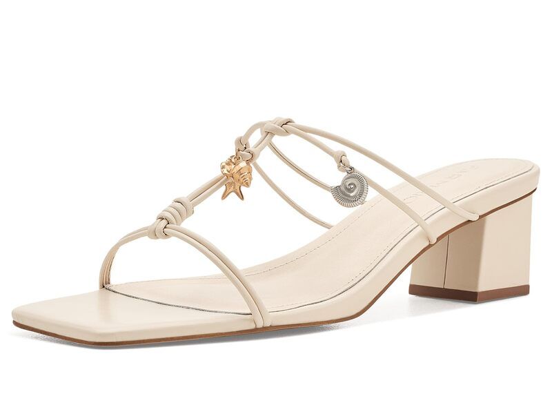 ファーム レディース シューズ ヒール サンダル Farm Rio Sea Block Heel Sandals Ivory アイボリー