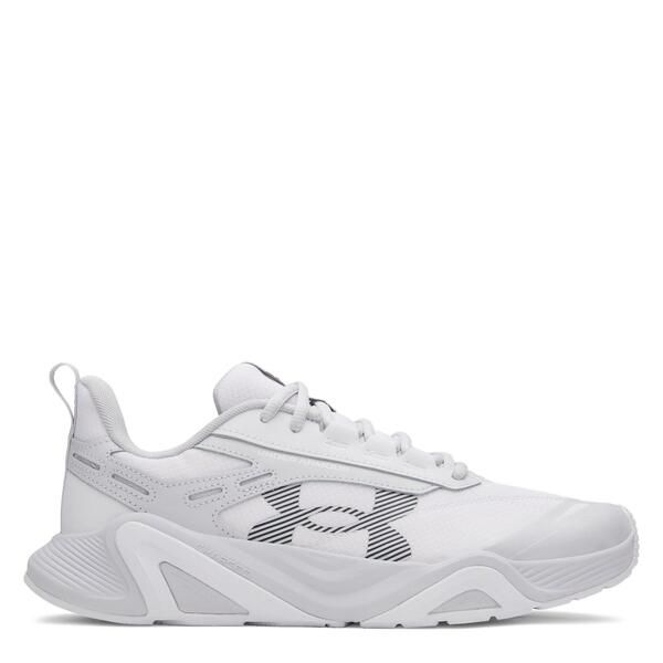 アンダーアーマー メンズ シューズ スニーカー Under Armour UA Charged CommitR 5 WhiteGrey ホワイト