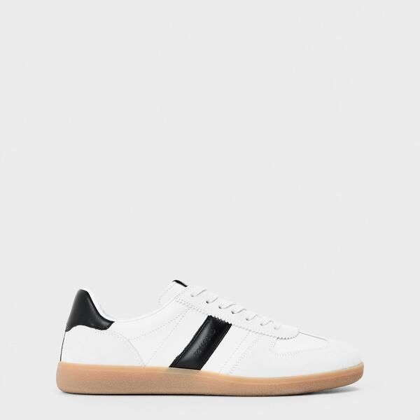 トム・フォード メンズ シューズ スニーカー Tom Ford Mens LowTop Trainers WhiteAmber ホワイト
