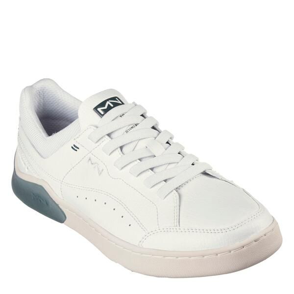 スケッチャーズ メンズ シューズ スニーカー Skechers Mens New Cup Classic LowTop Trainers WhiteGreen ホワイト