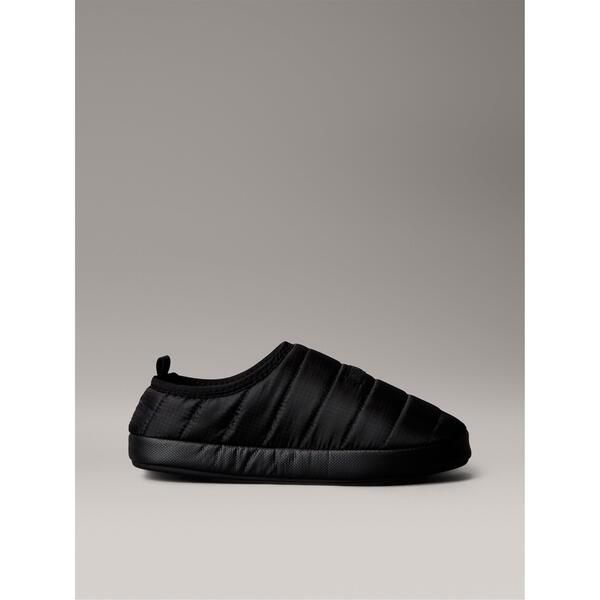 カルバンクライン メンズ シューズ サンダル Calvin Klein Mens Puffer Moccasin Slippers Black ブラック