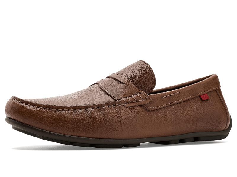 マークジョセフニューヨーク メンズ シューズ スリッポン・ローファー Marc Joseph New York Nebraska Loafer Cognac Grainy
