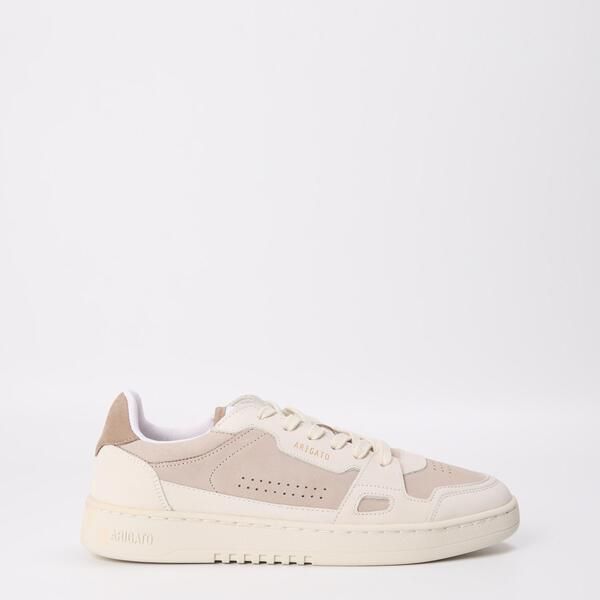 アクセルアリガト メンズ シューズ スニーカー レザー Axel Arigato Mens Dice Low Leather Trainers TaupeOff White オフホワイト