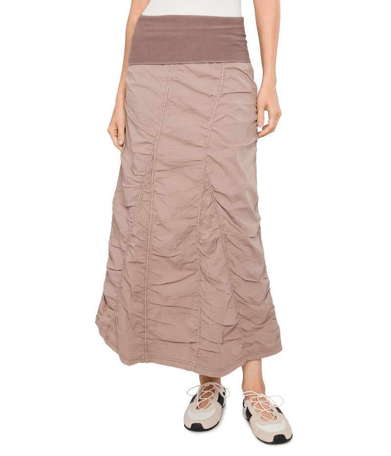 エックスシーブイアイ レディース ボトムスカート Xcvi Gored Peasant Skirt Mink ミンク