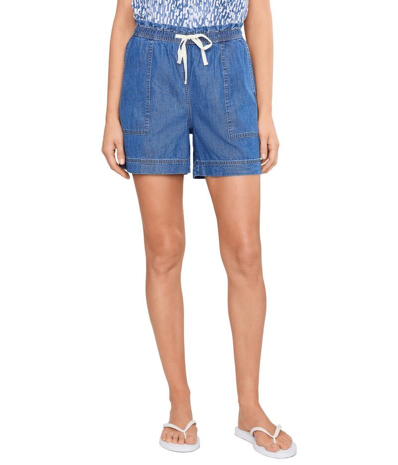トッミーバハマ レディース ボトムス ハーフパンツ・ショーツ ショートパンツ デニム Tommy Bahama Light Weight Denim FiveInch Shorts Bright Me