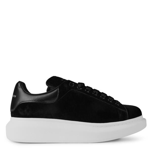アレキサンダー・マックイーン レディース シューズ スニーカー プリント レザー ロゴ Alexander McQueen Womens Logo Print Leather Oversized Tr