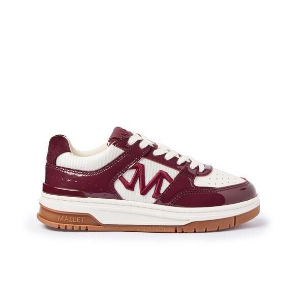 マレット レディース シューズ スニーカー Mallet Womens Clayton LowTop Trainers Cranberry Gum