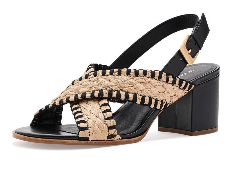 アンドレアース レディース シューズ サンダル Andre Assous Hazel BlackNatural ブラック