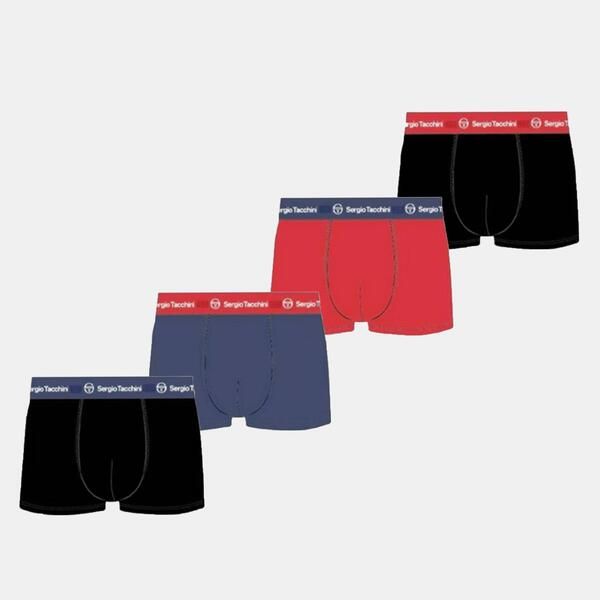 セルジオタッキーニ メンズ アンダーウェア ボクサーパンツ Sergio Tacchini 4Pack Boxers Multi マルチカラー