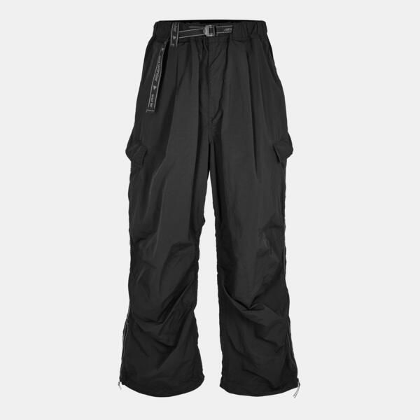 ロア メンズ ボトムス カジュアルパンツ ROA x And Wander Garment Dyed Trousers Black ブラック